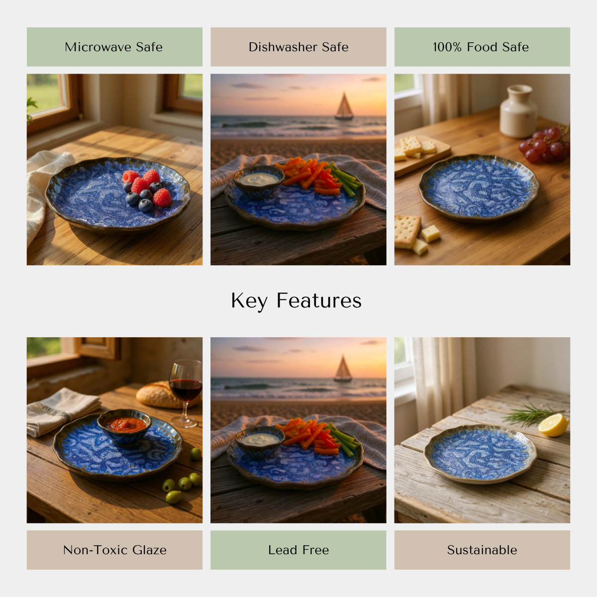 Cerulean Tide Breakfast Duo